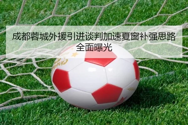 成都蓉城外援引进谈判加速夏窗补强思路全面曝光