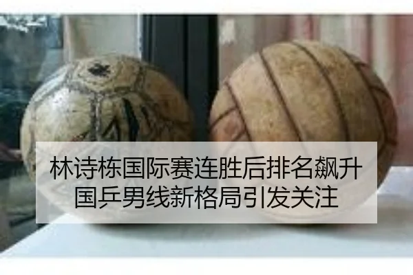 林诗栋国际赛连胜后排名飙升 国乒男线新格局引发关注